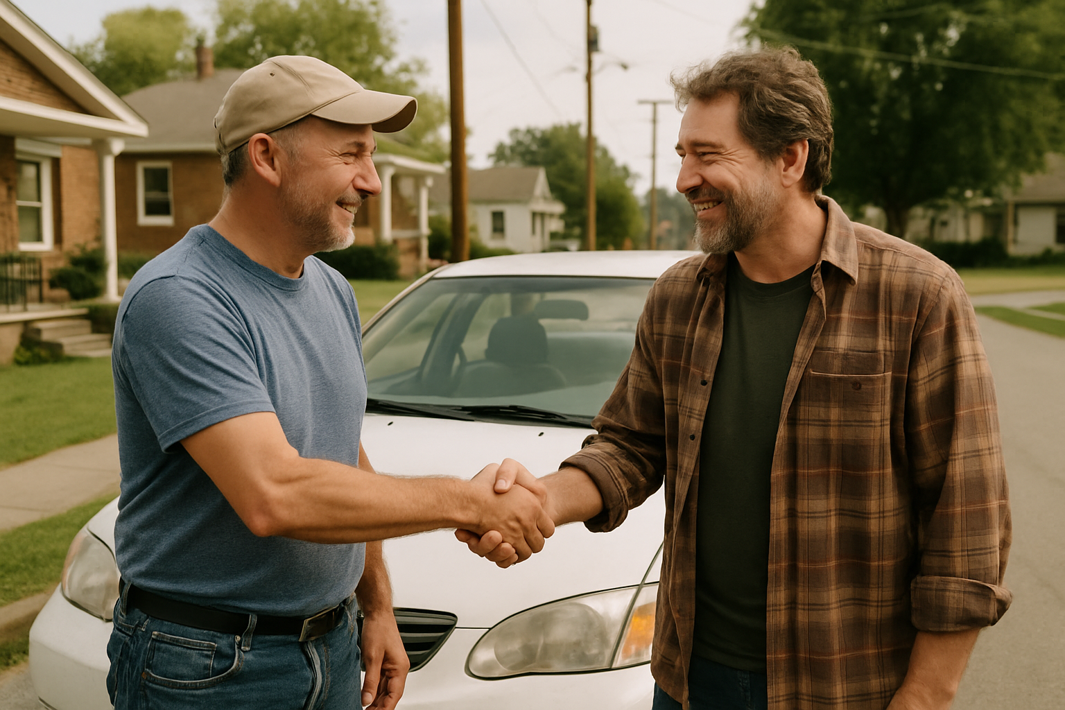Vehicle donation moment in Kentucky